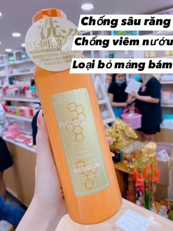 Nước súc miệng Propolinse Nhật Bản 600ml